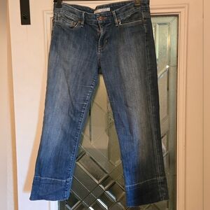 Joe's Blue Denim Capri Jeans